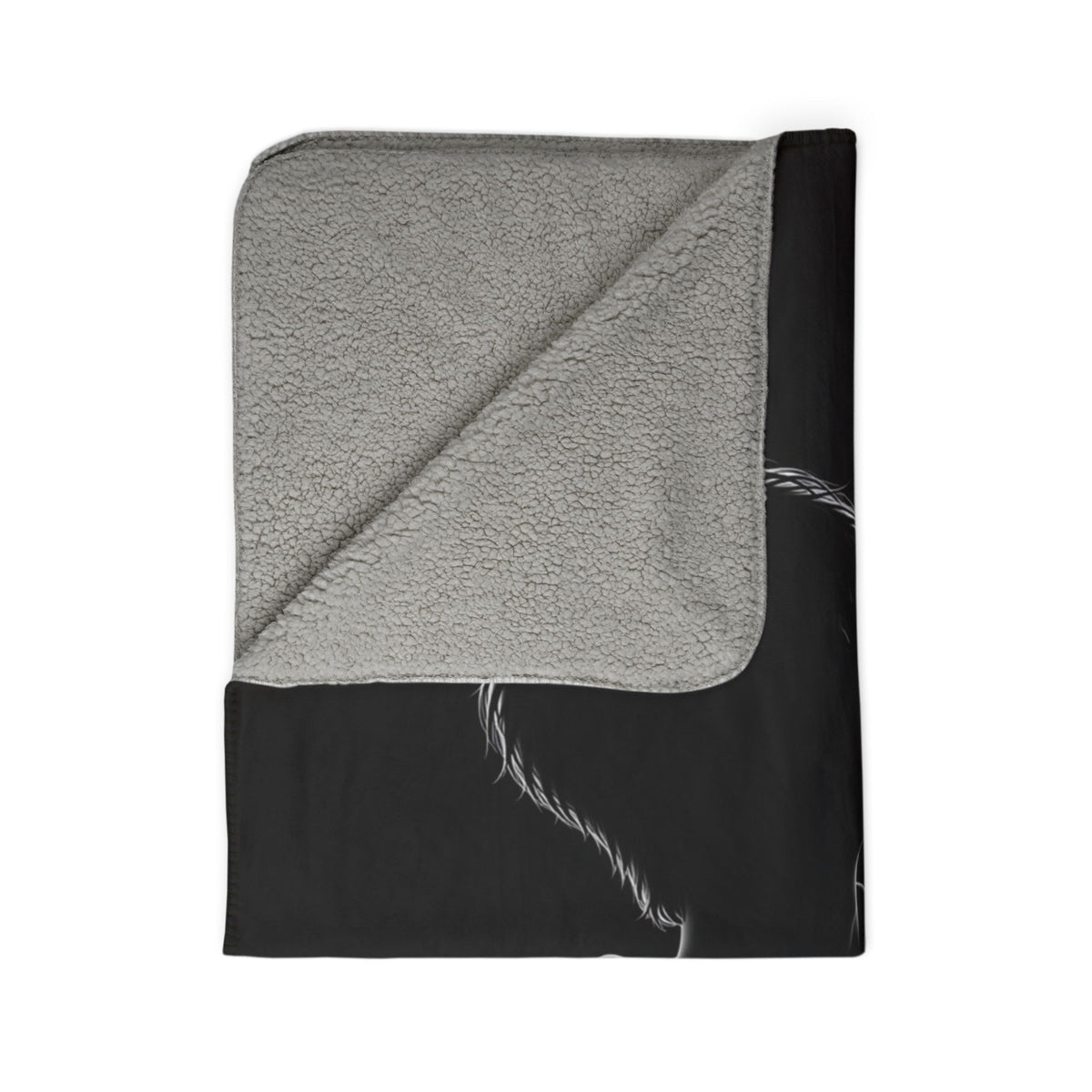 Sherpa fleece blanket "Butterfly"