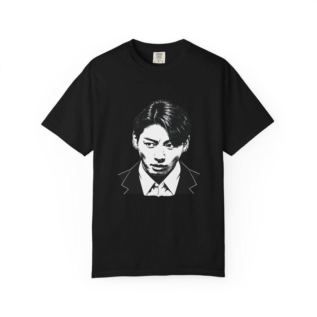 Black and white unisex T-shirt. JK "2.0"