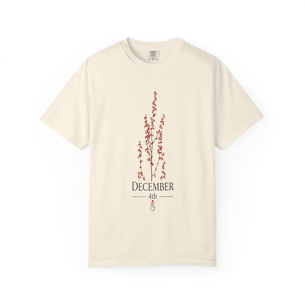 Unisex T-shirt JIN birth flowers"