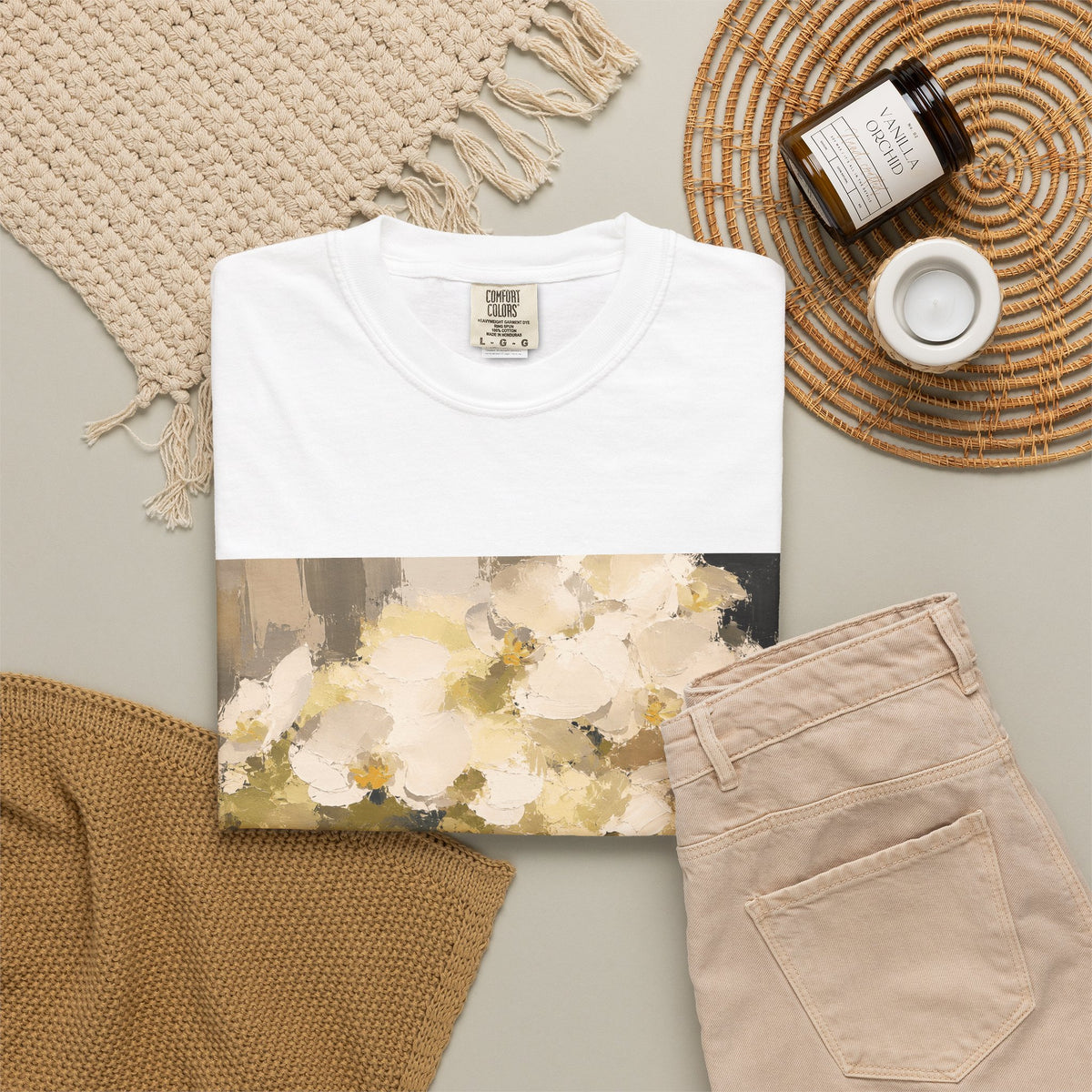 T-shirt unisex "Flowers in sneakers"