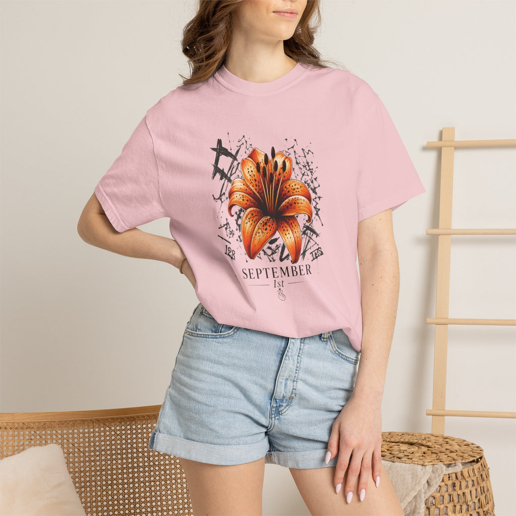 Unisex T-Shirt "JK birth flowers"