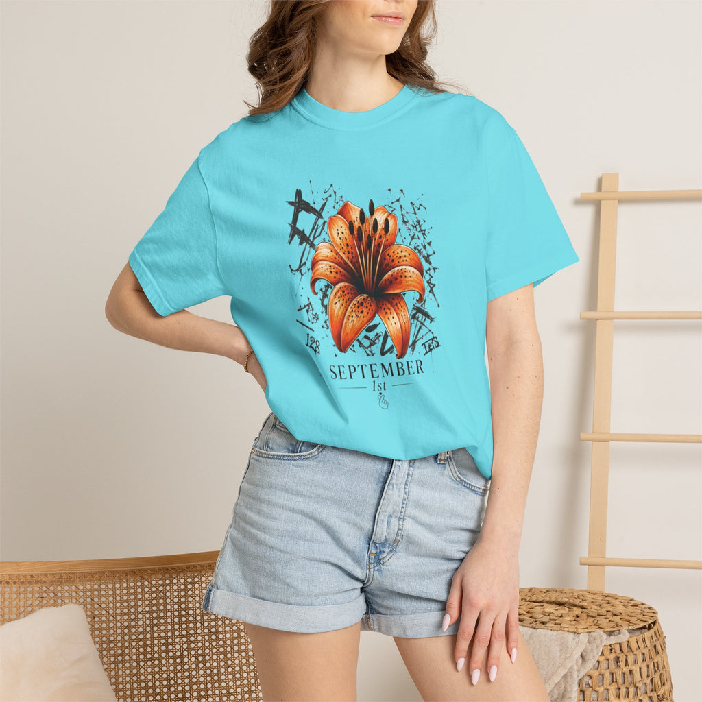 Unisex T-Shirt "JK birth flowers"