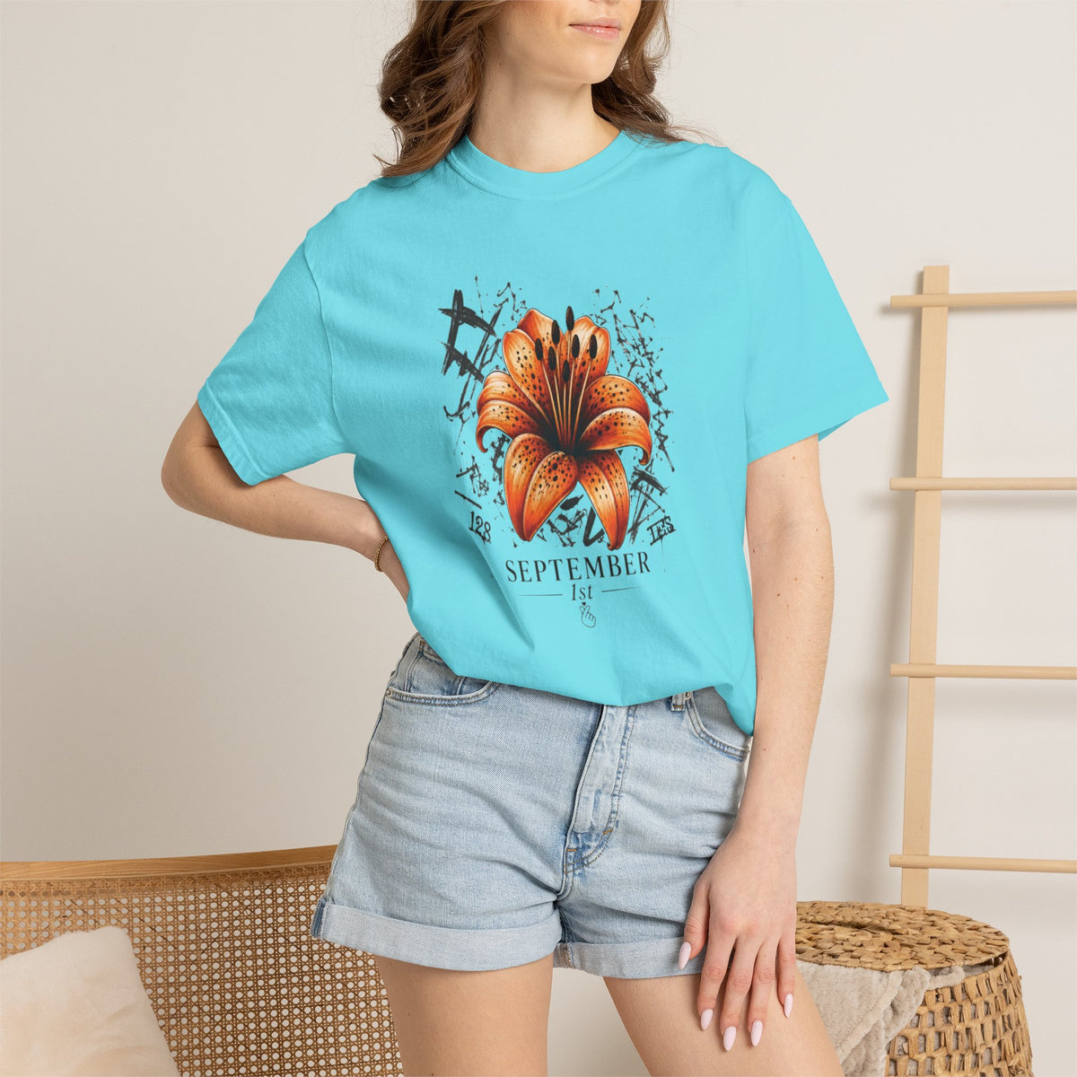 Unisex T-Shirt "JK birth flowers"