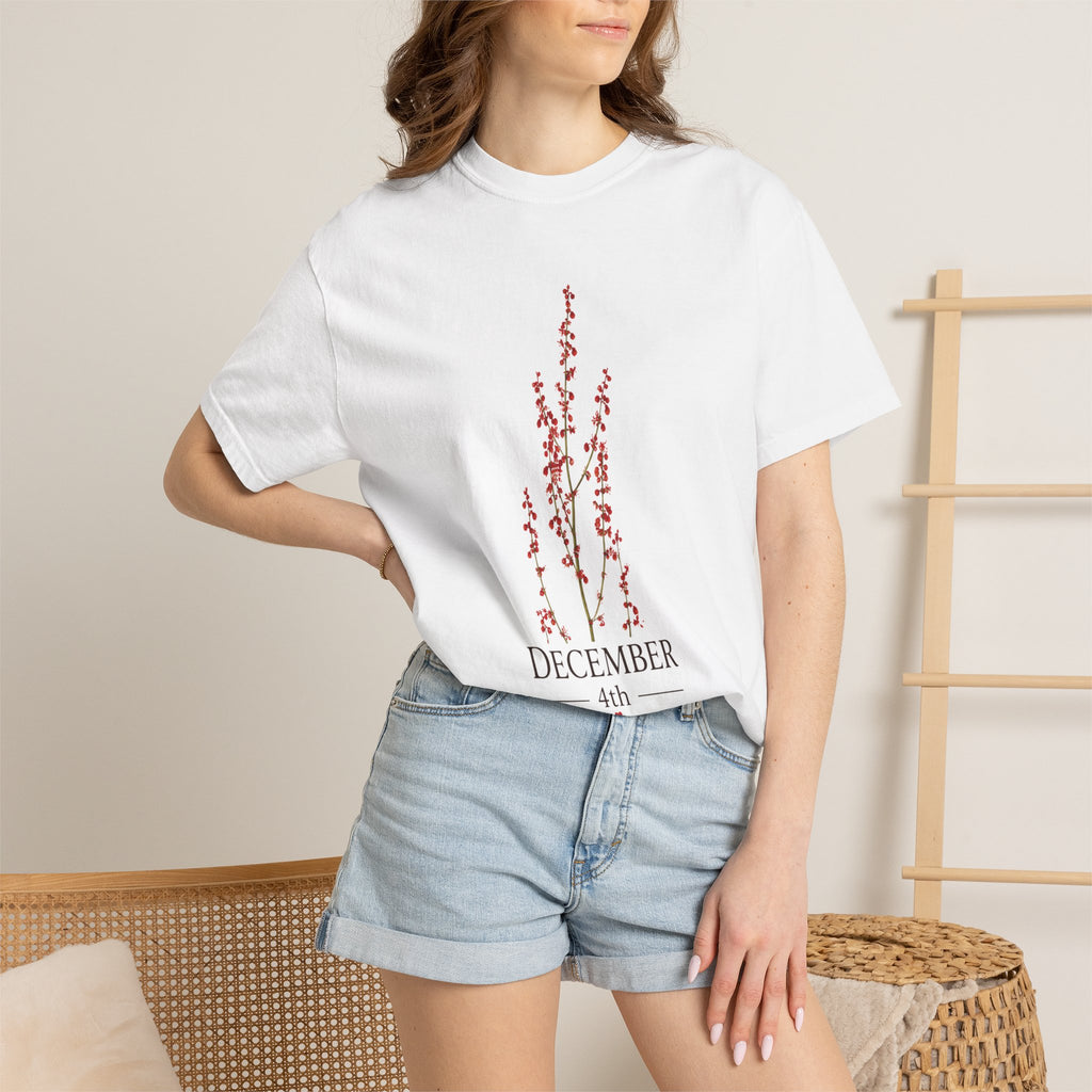 Unisex T-shirt JIN birth flowers"