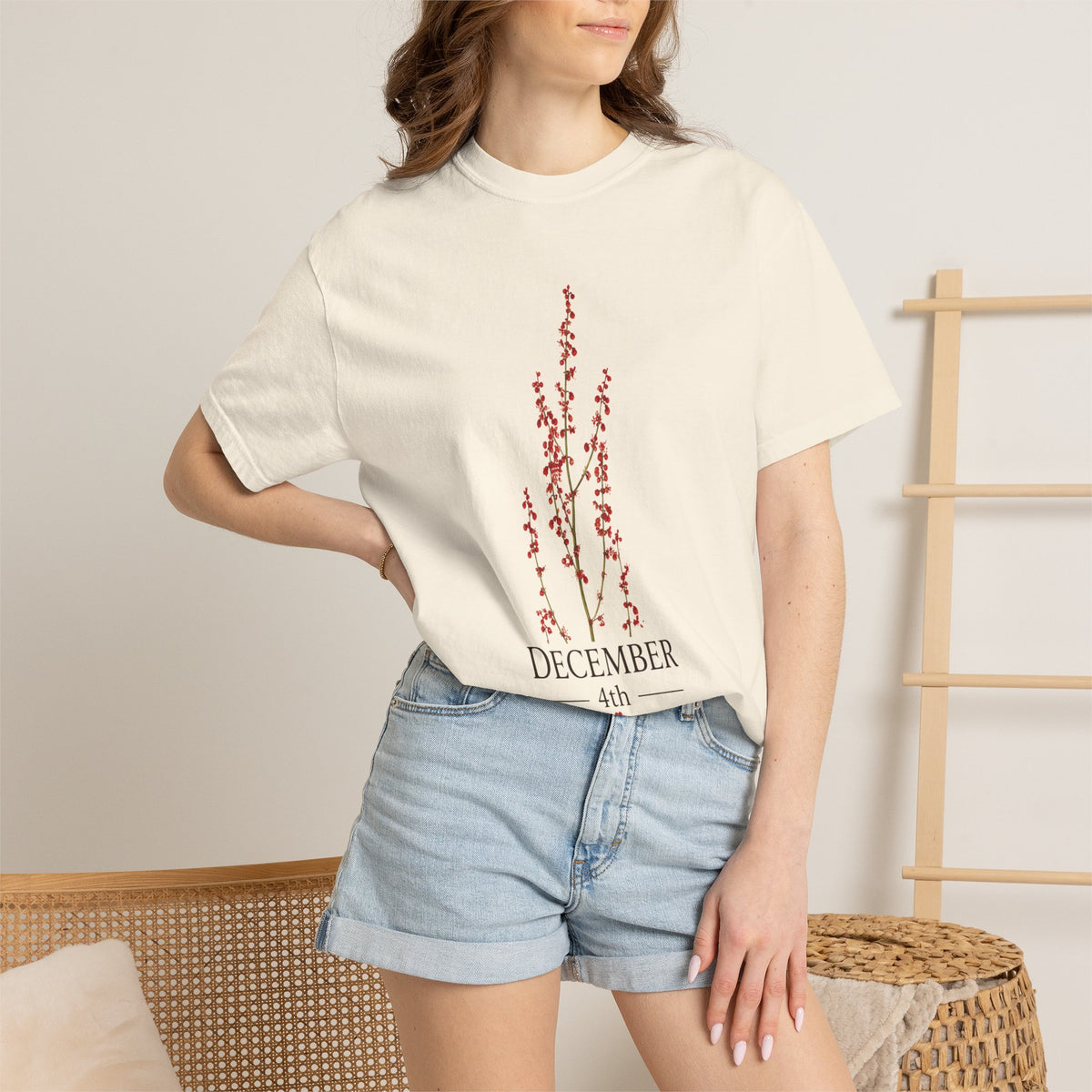 Unisex T-shirt JIN birth flowers"