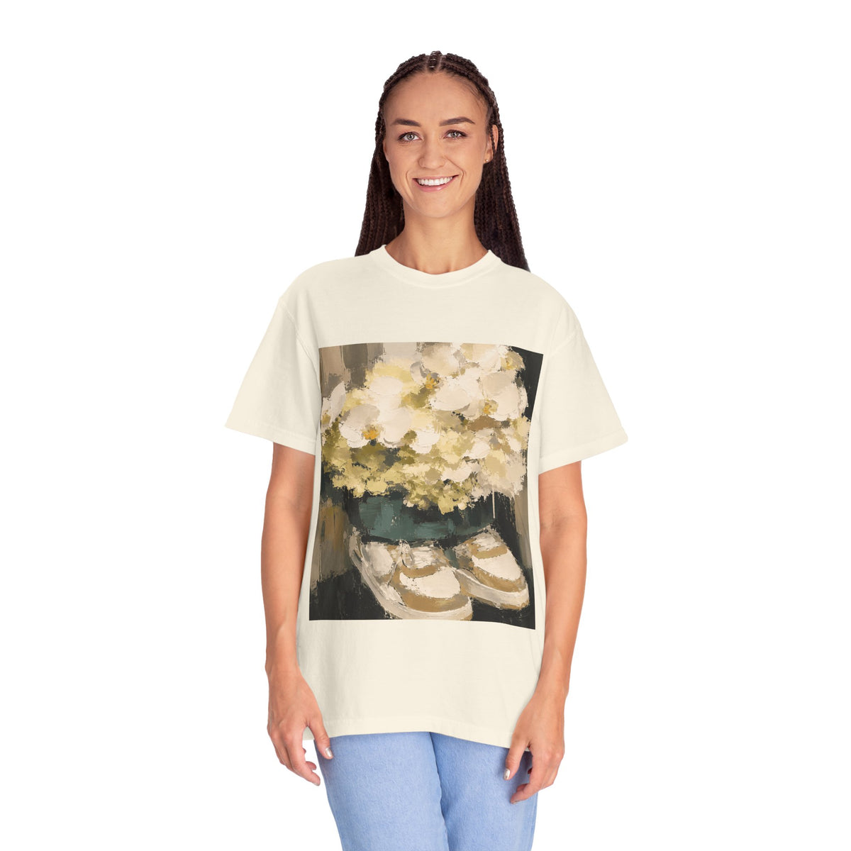 T-shirt unisex "Flowers in sneakers"