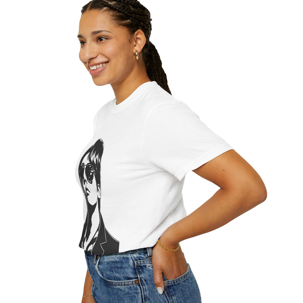 Black and white unisex T-shirt. JIN "2.0"