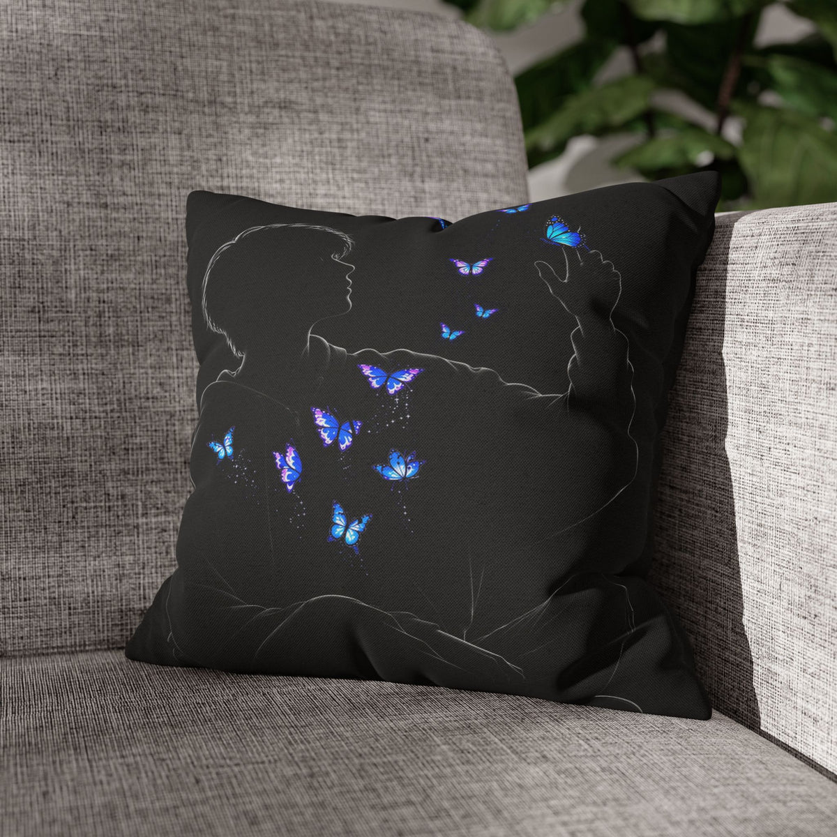 "BUTTERFLY" pillowcase