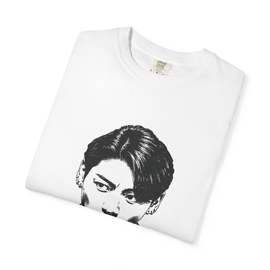 Black and white unisex T-shirt. JK "2.0"