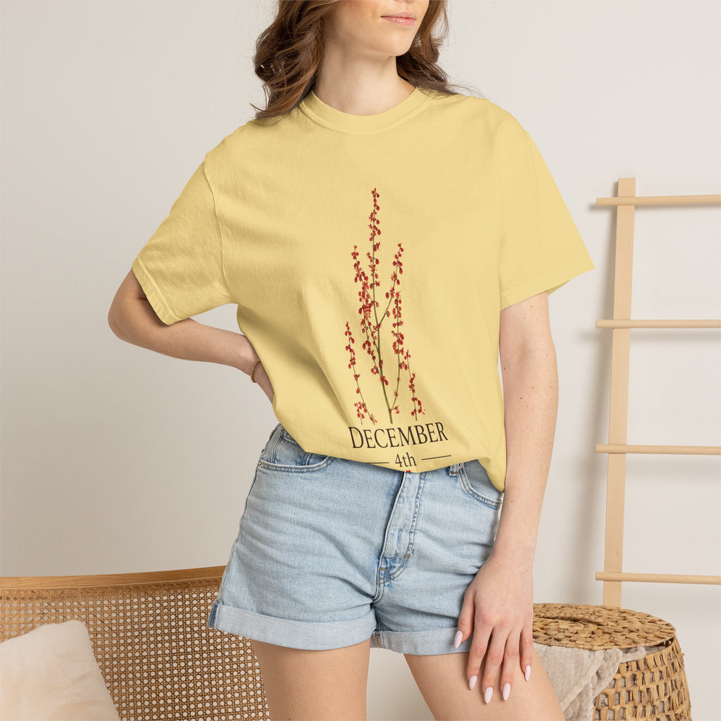 Unisex T-shirt JIN birth flowers"
