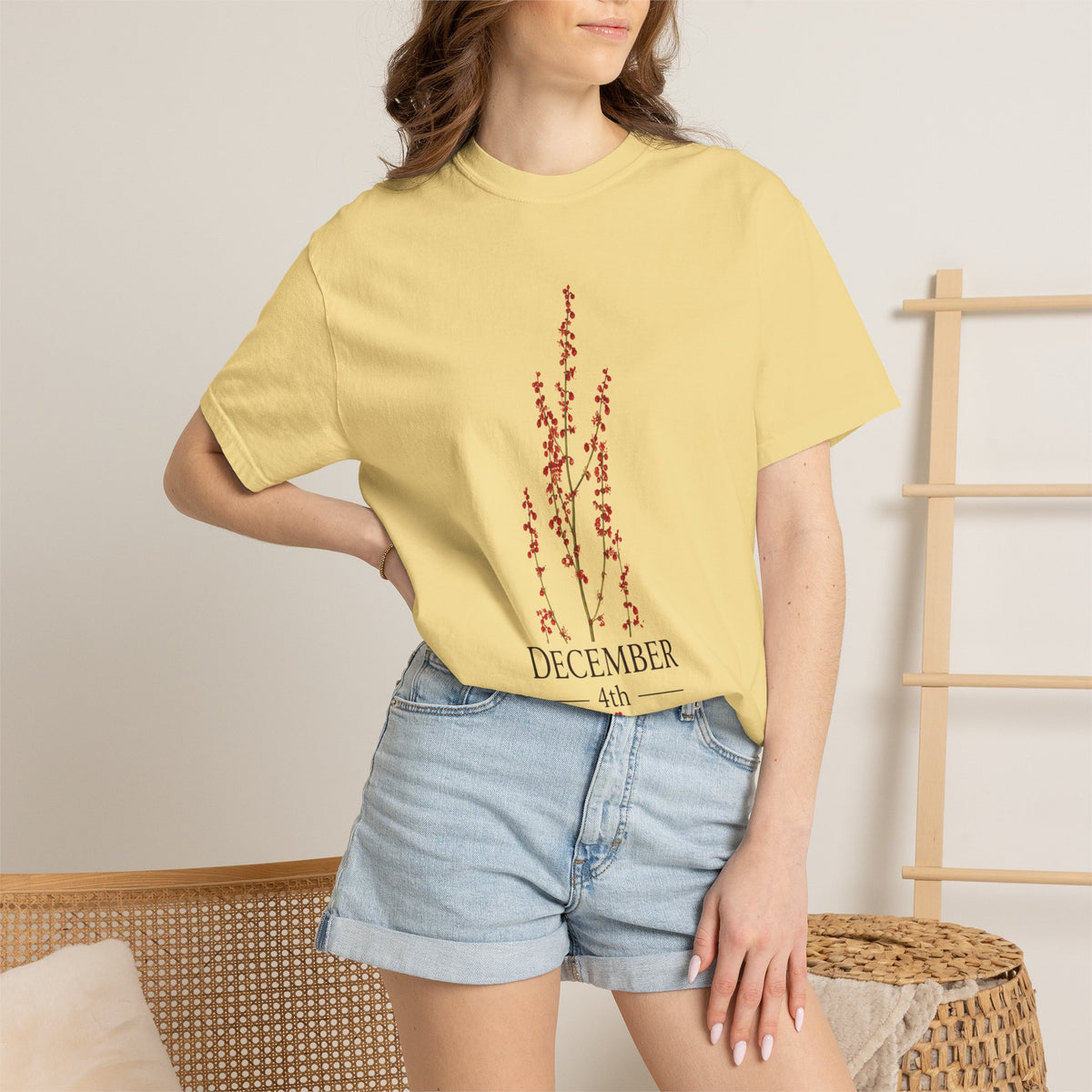 Unisex T-shirt JIN birth flowers"