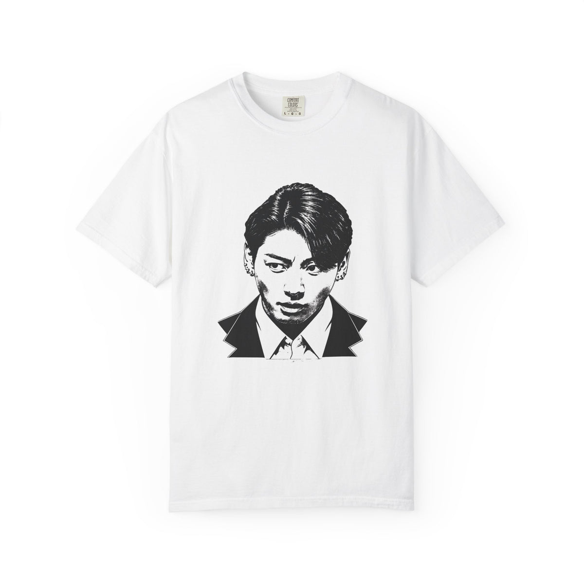 Black and white unisex T-shirt. JK "2.0"