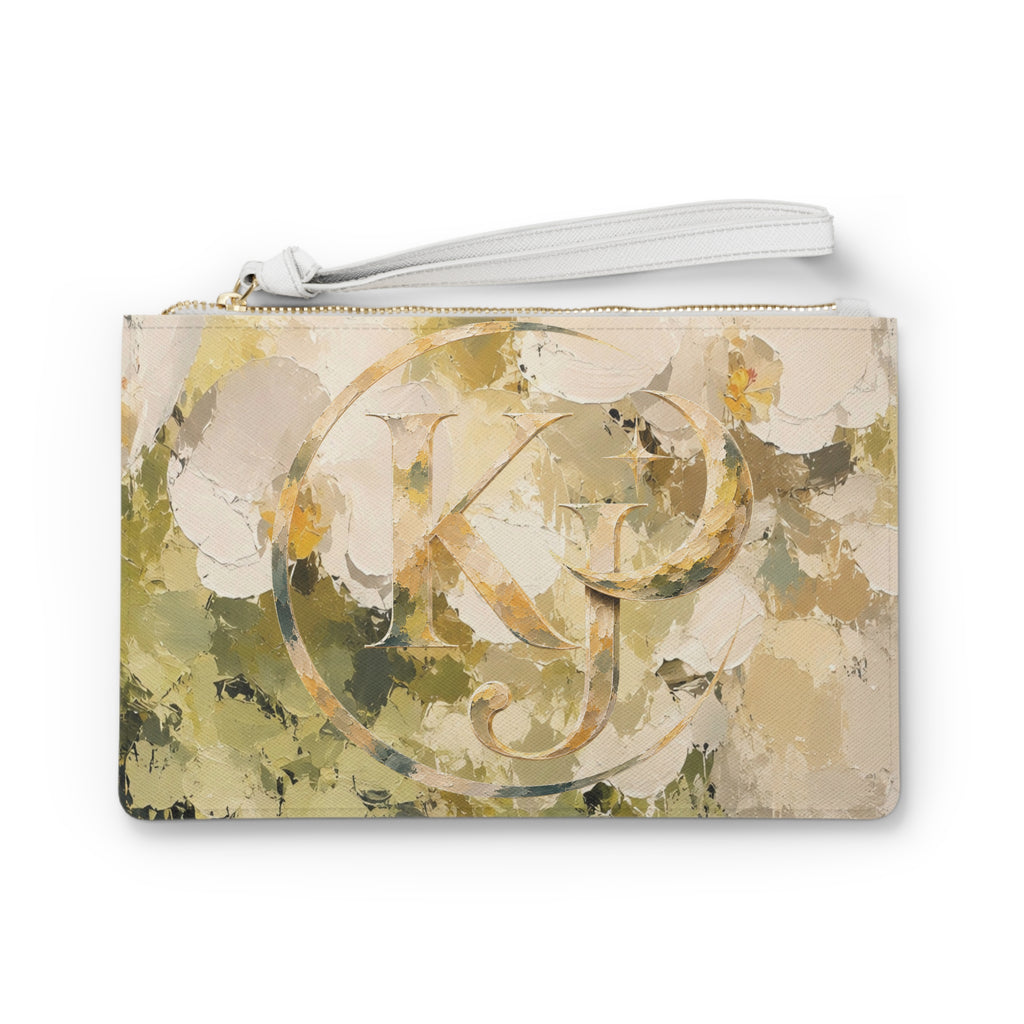 Floral Impressionist Clutch Bag