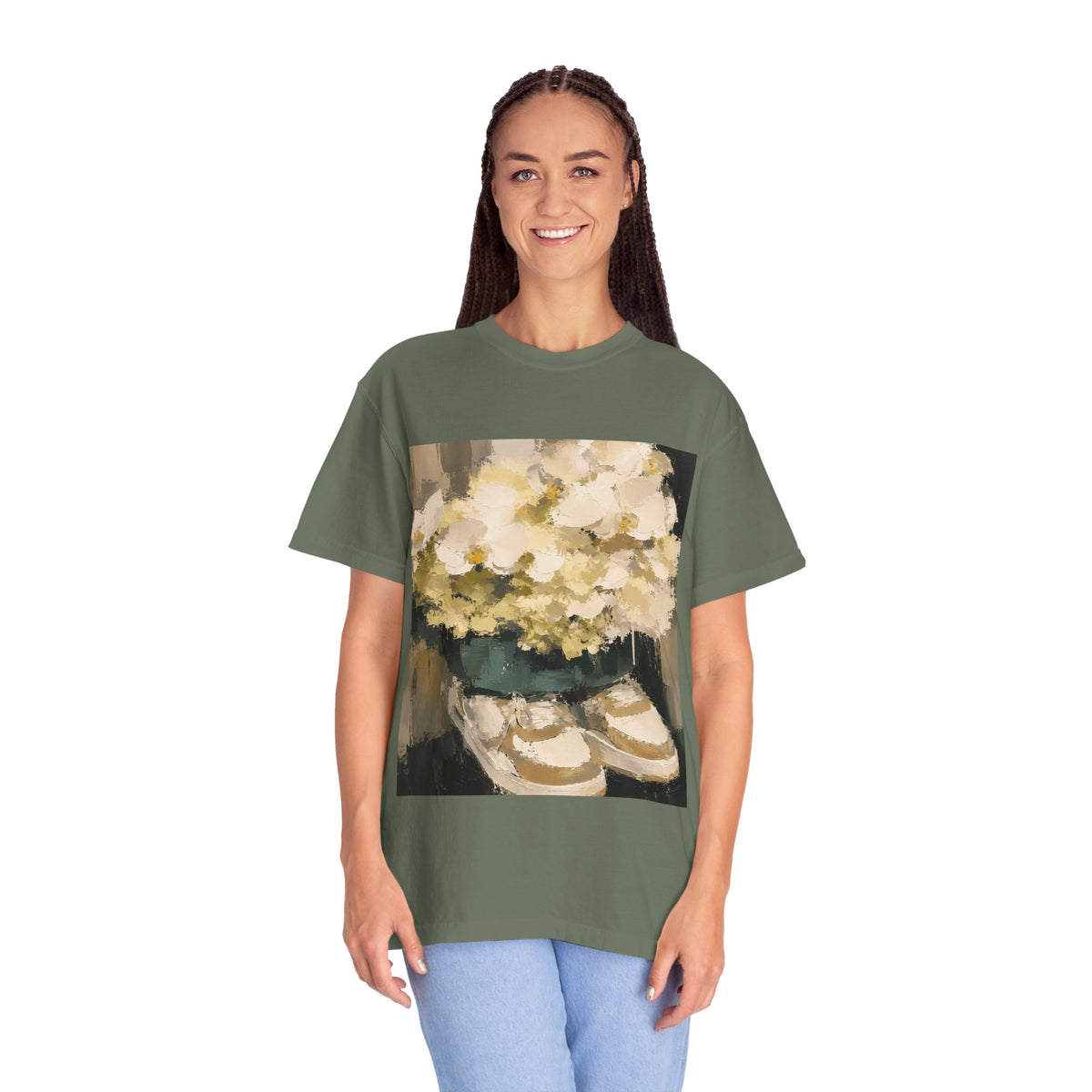T-shirt unisex "Flowers in sneakers"