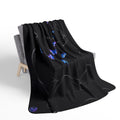 Sherpa fleece blanket "Butterfly"