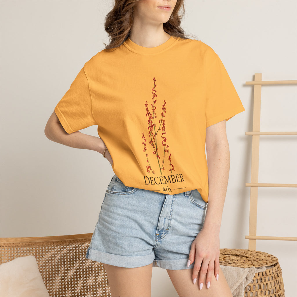Unisex T-shirt JIN birth flowers"
