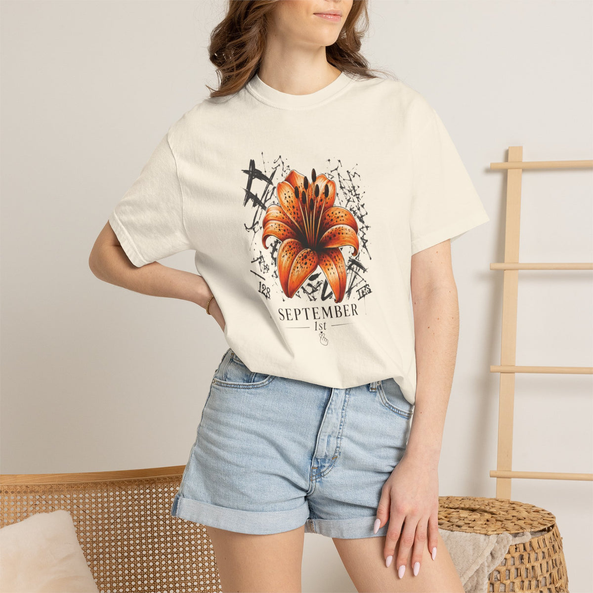 Unisex T-Shirt "JK birth flowers"