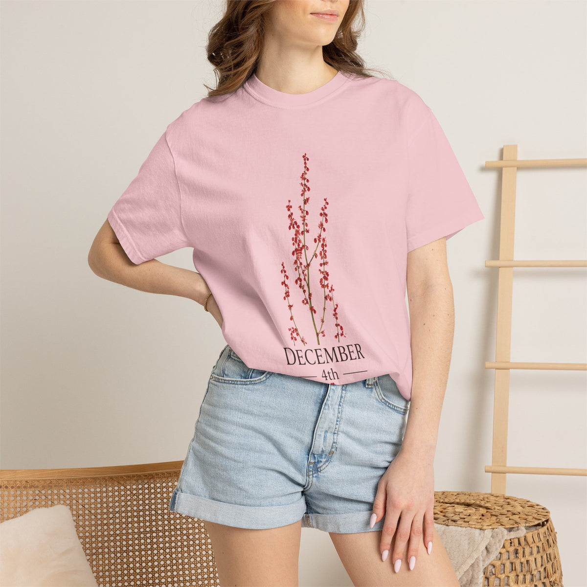 Unisex T-shirt JIN birth flowers"