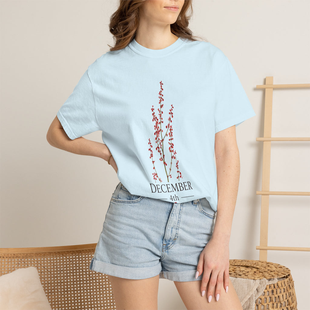 Unisex T-shirt JIN birth flowers"