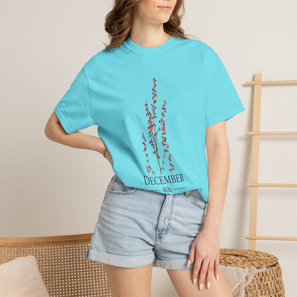 Unisex T-shirt JIN birth flowers"