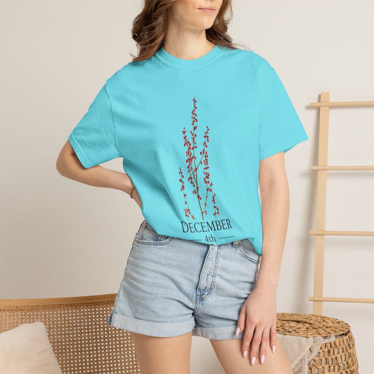 Unisex T-shirt JIN birth flowers"