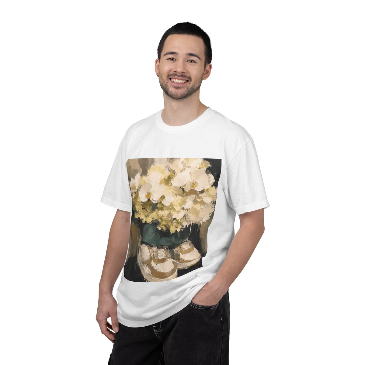 T-shirt unisex "Flowers in sneakers"