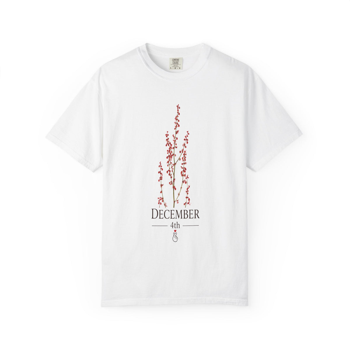 Unisex T-shirt JIN birth flowers"