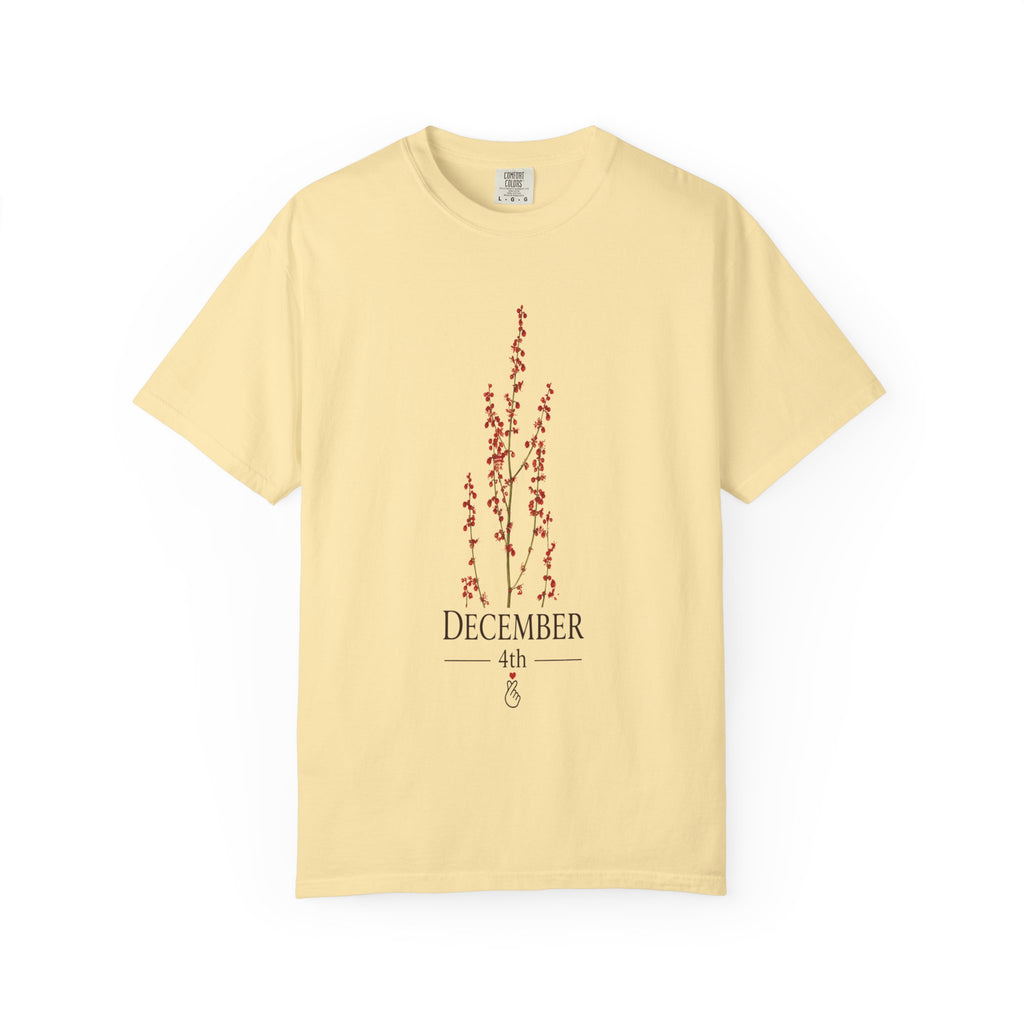Unisex T-shirt JIN birth flowers"