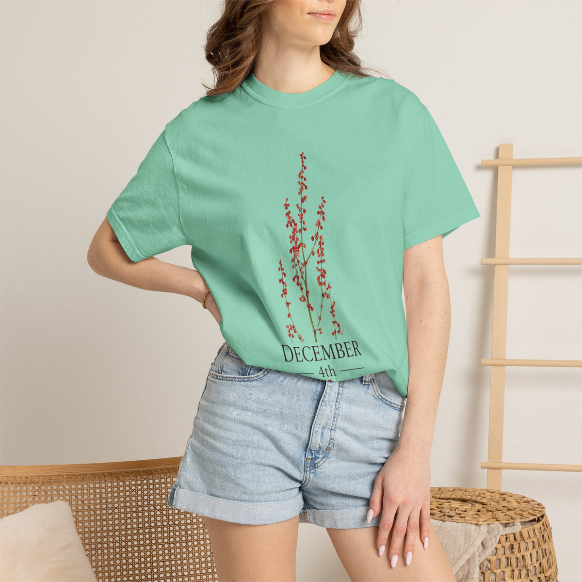 Unisex T-shirt JIN birth flowers"