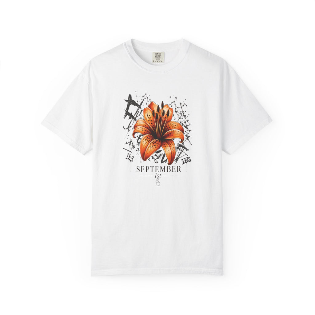 Unisex T-Shirt "JK birth flowers"