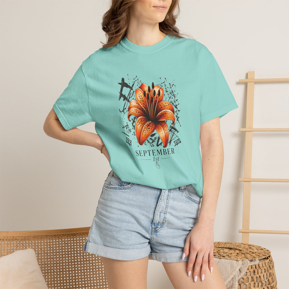 Unisex T-Shirt "JK birth flowers"