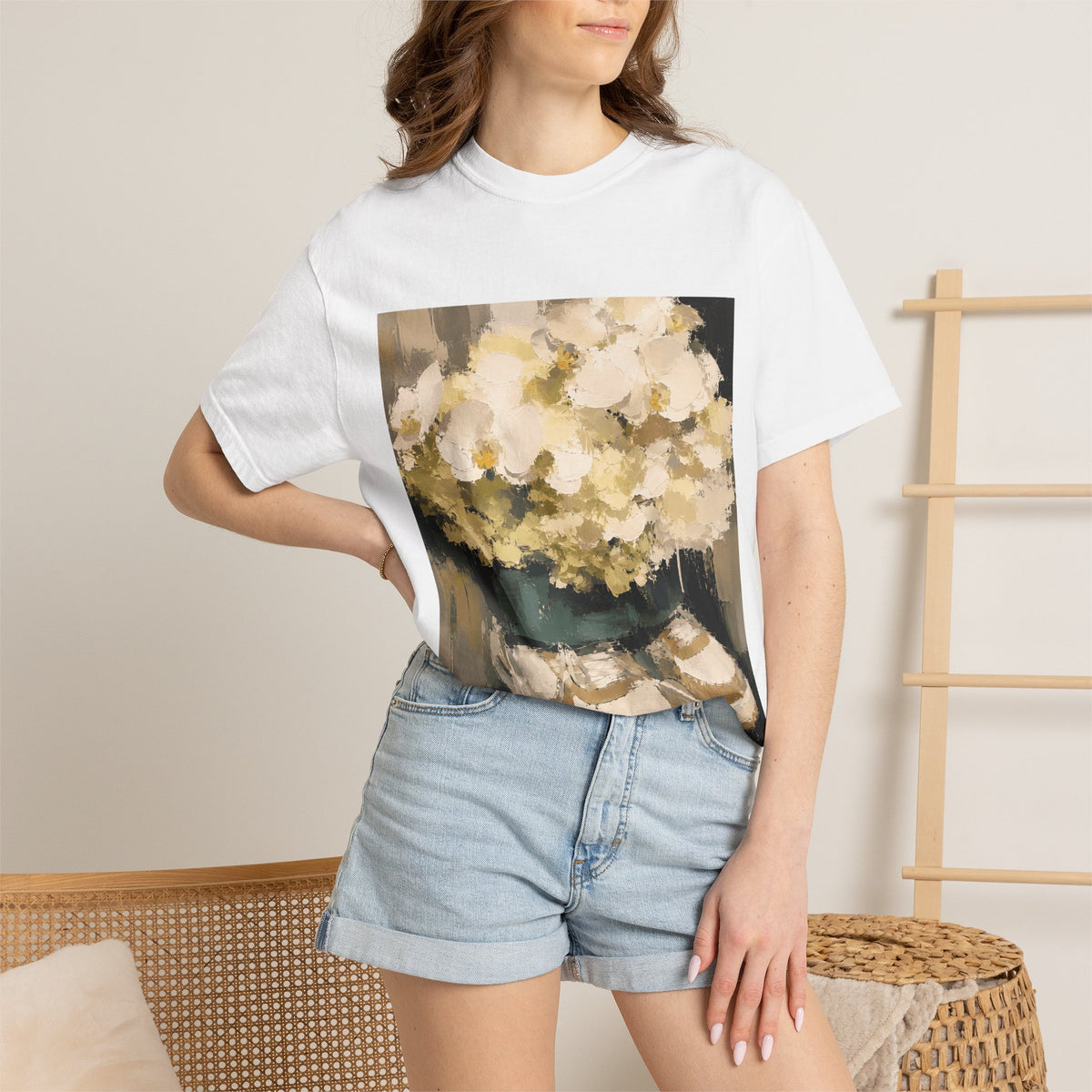 T-shirt unisex "Flowers in sneakers"