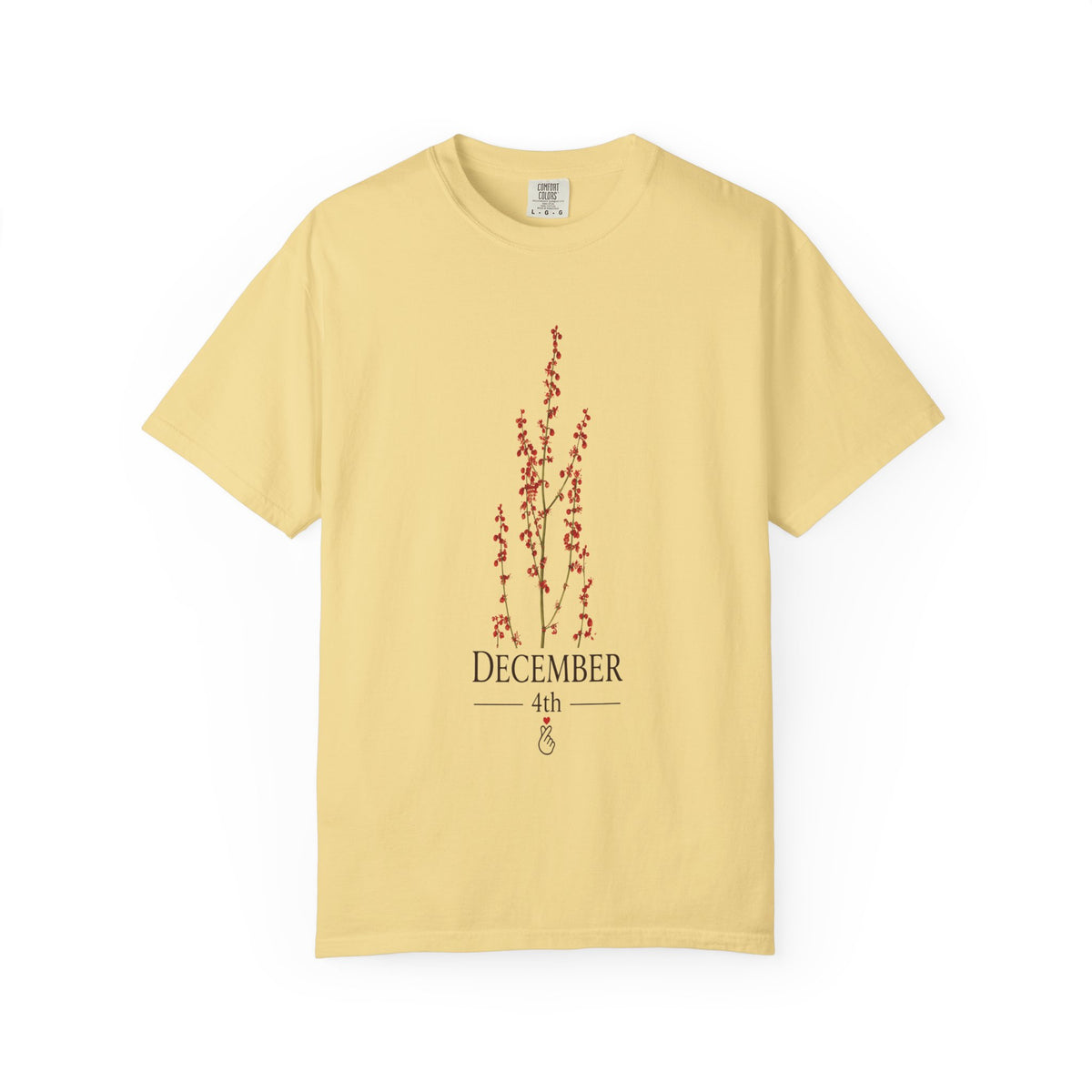 Unisex T-shirt JIN birth flowers"