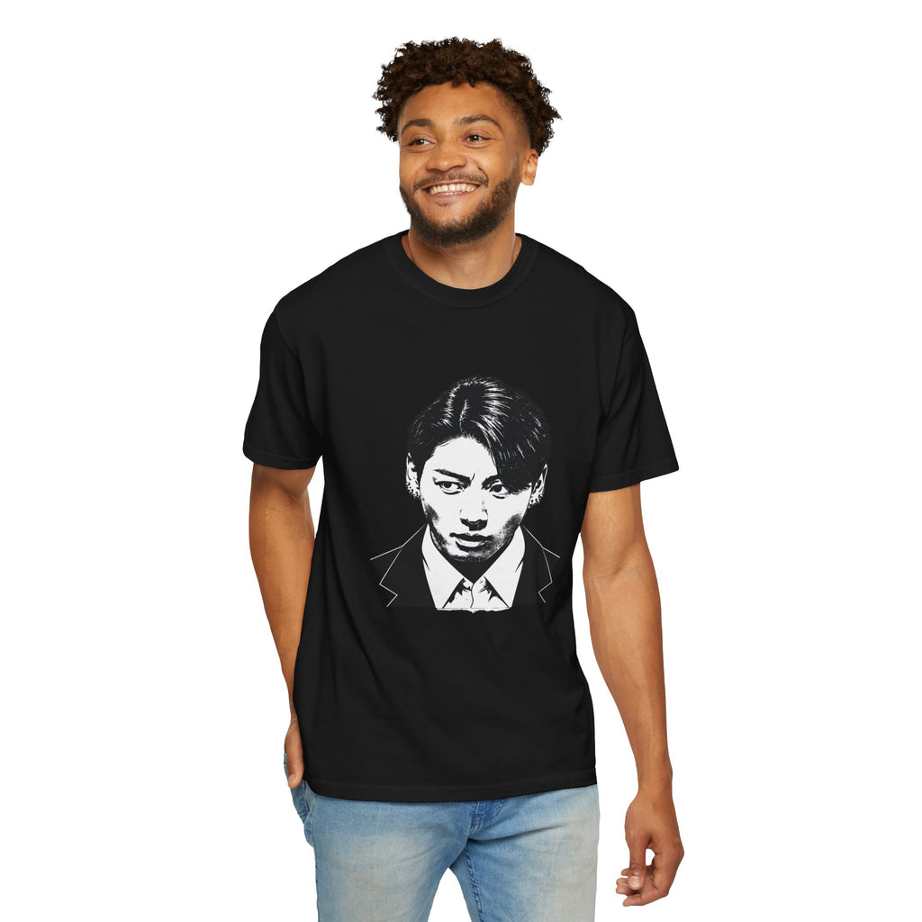 Black and white unisex T-shirt. JK "2.0"