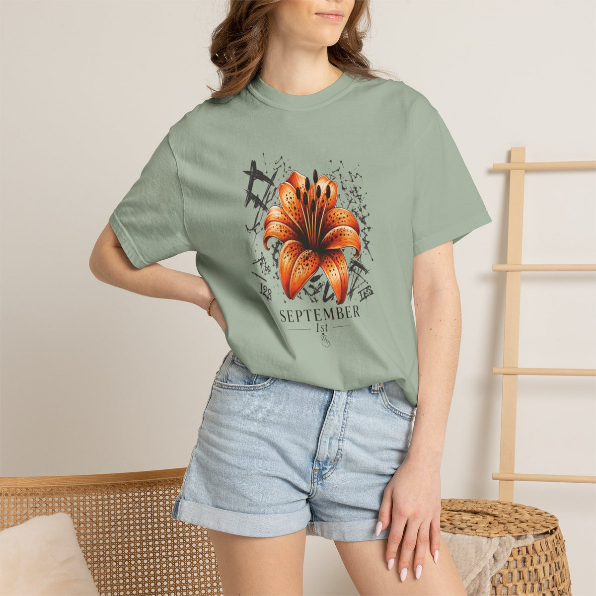 Unisex T-Shirt "JK birth flowers"