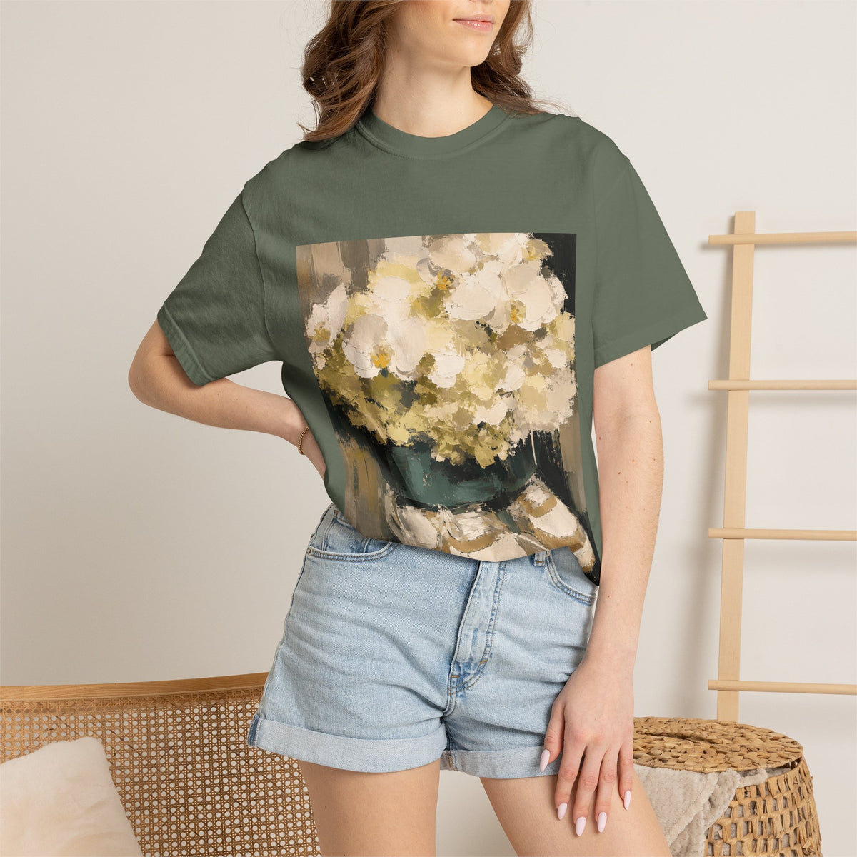 T-shirt unisex "Flowers in sneakers"
