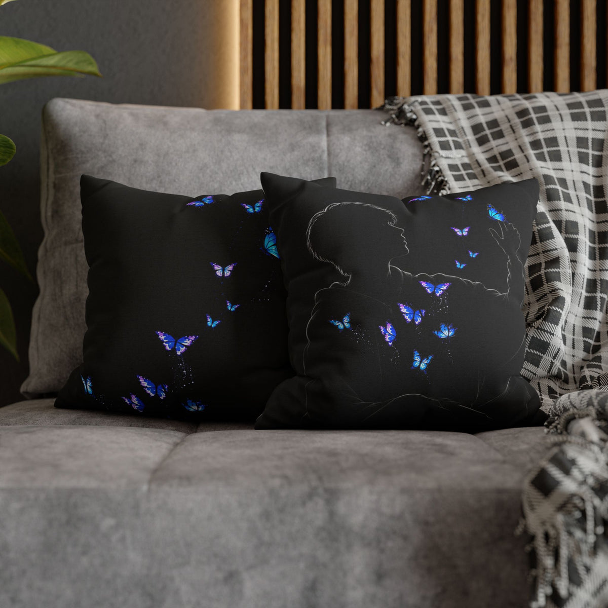 "BUTTERFLY" pillowcase