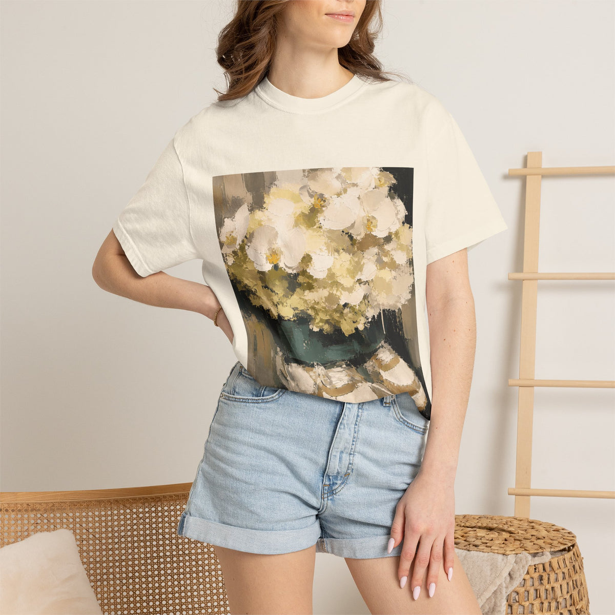 T-shirt unisex "Flowers in sneakers"