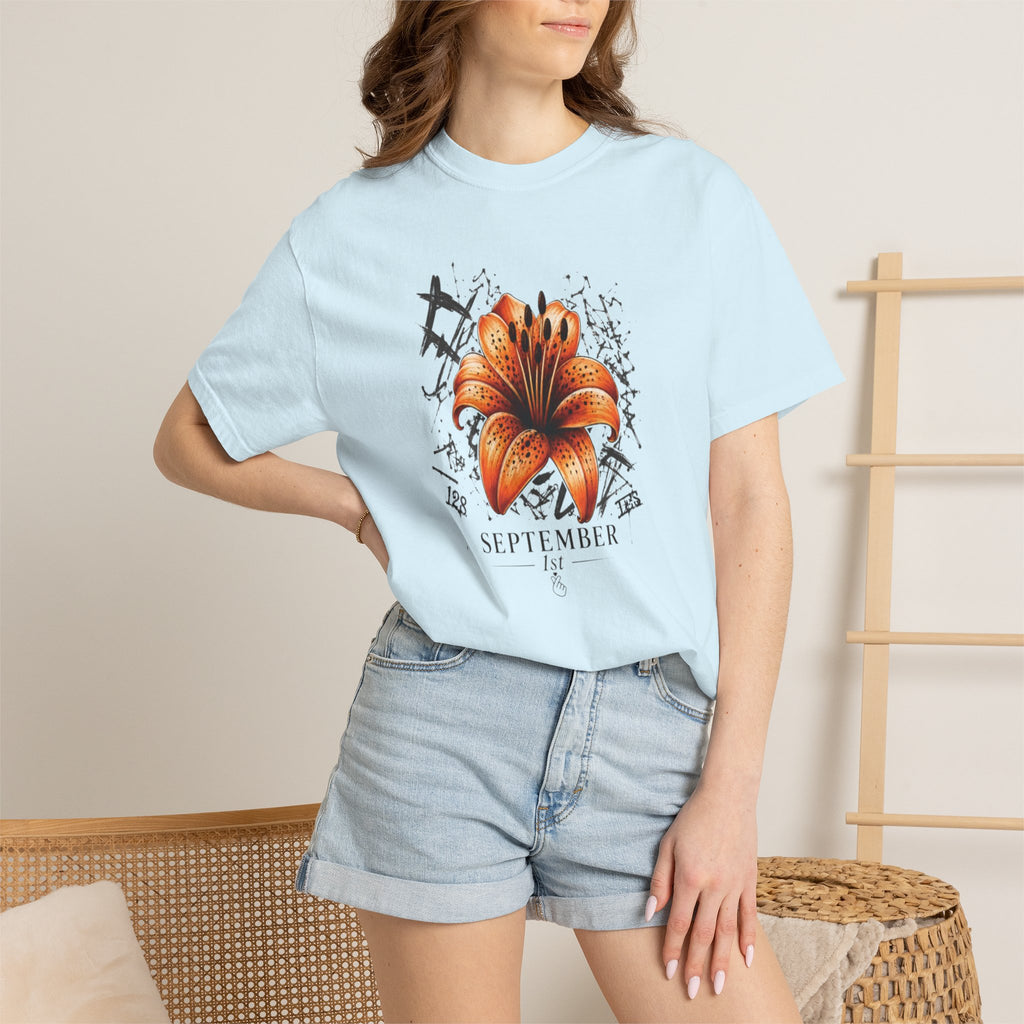 Unisex T-Shirt "JK birth flowers"