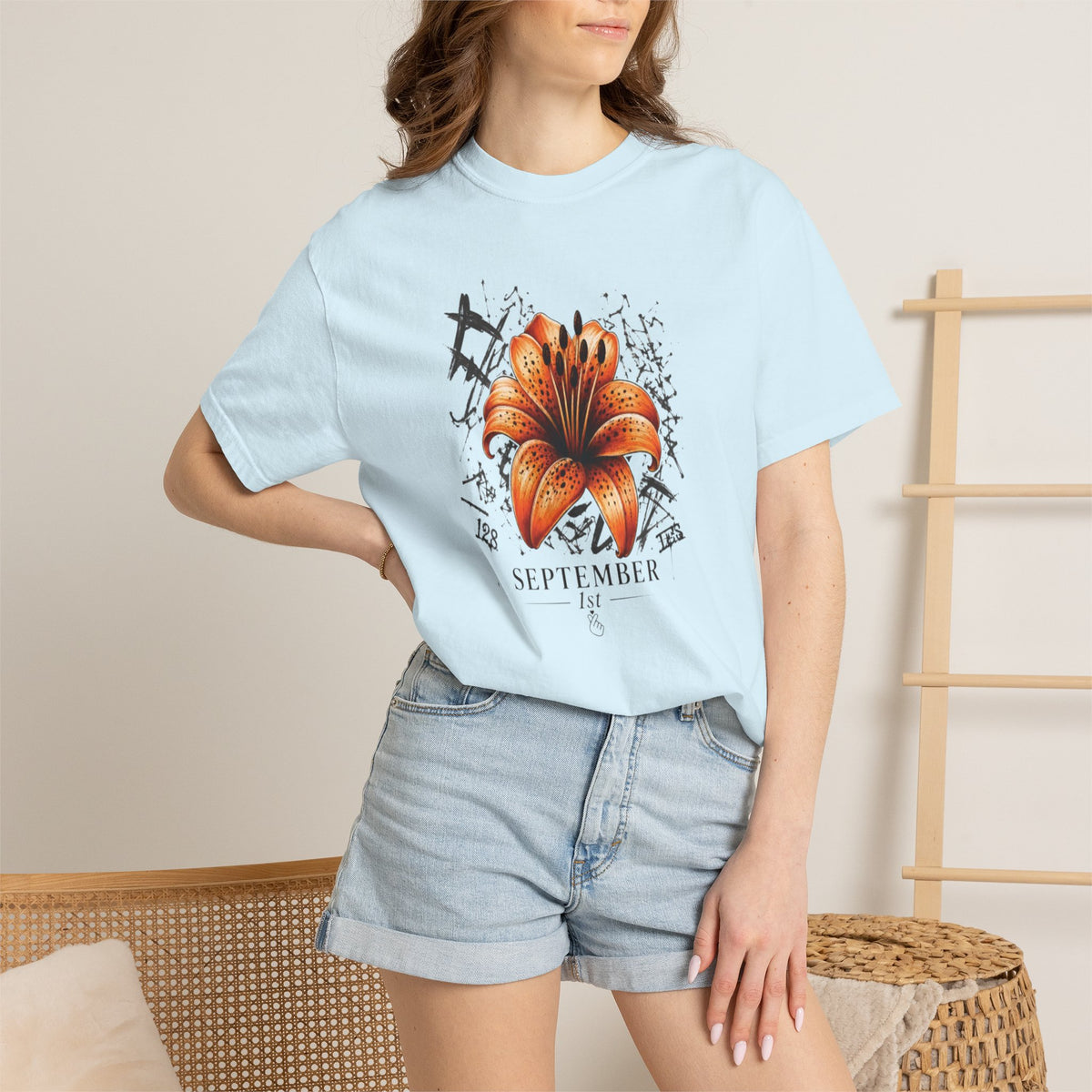 Unisex T-Shirt "JK birth flowers"