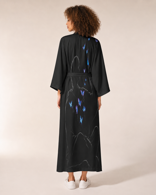 "butterfly" kimono