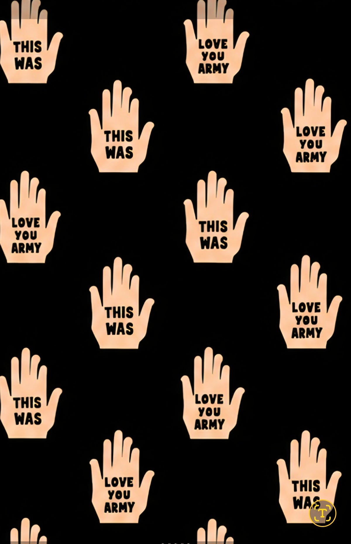 Women's pajamas "Love you ARMY**This was"