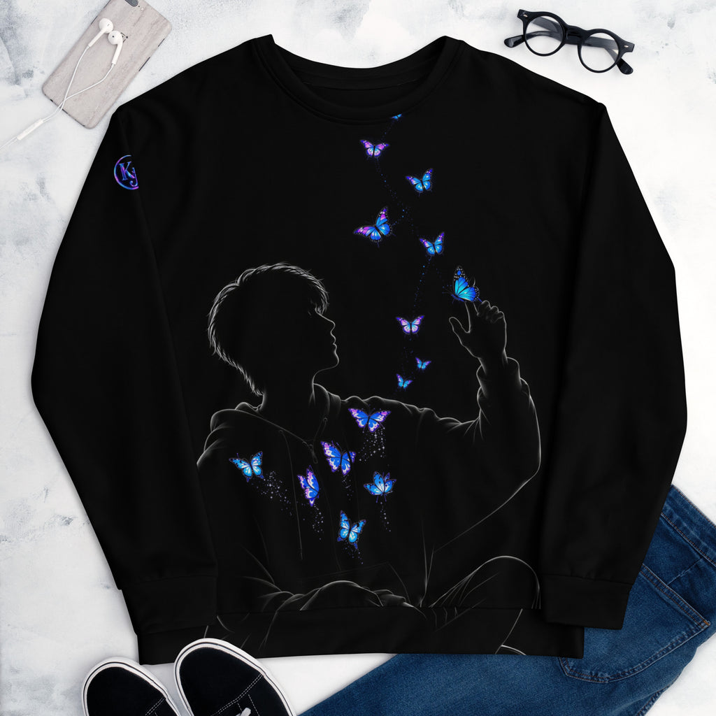 Sweat all over unisexe "BUTTERFLY"